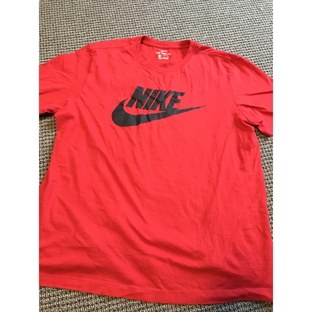 Nike Swoosh Logo Tee‎ Red Medium